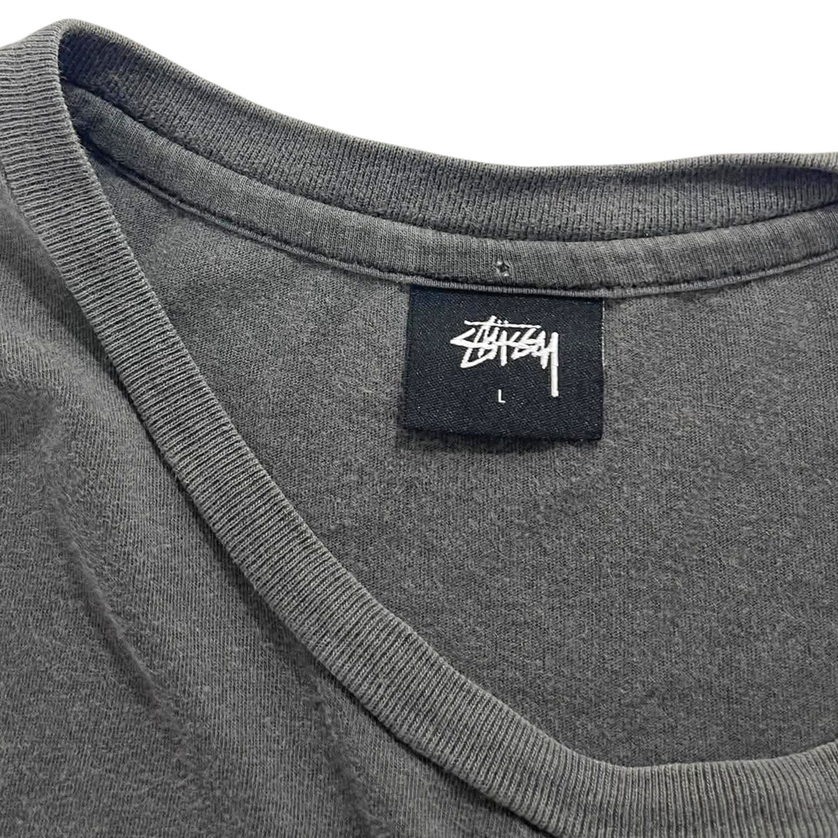 STÜSSY GRAY T-SHIRT (L)