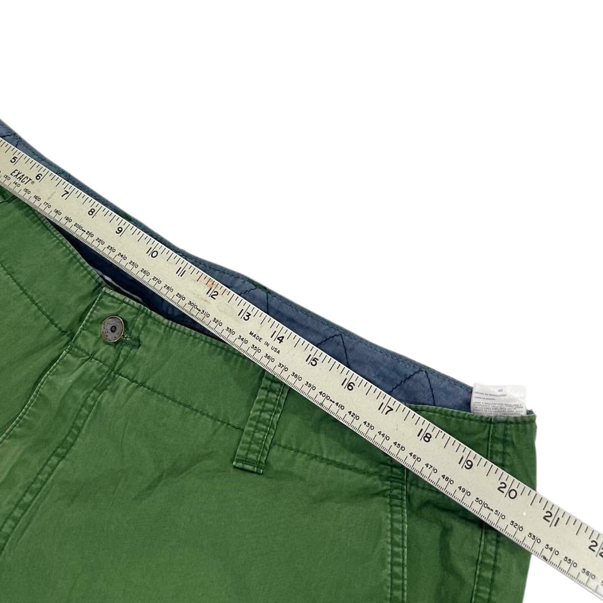 NAUTICA GREEN CARGO SHORTS (40)