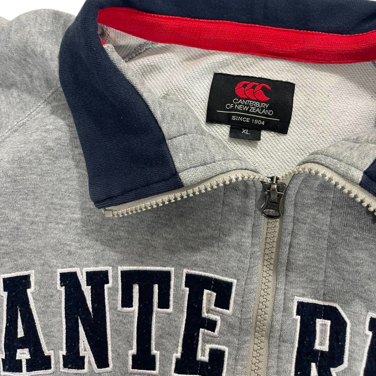 VINTAGE CANTERBURY RUGBY QUARTER ZIP (BEST FIT L)