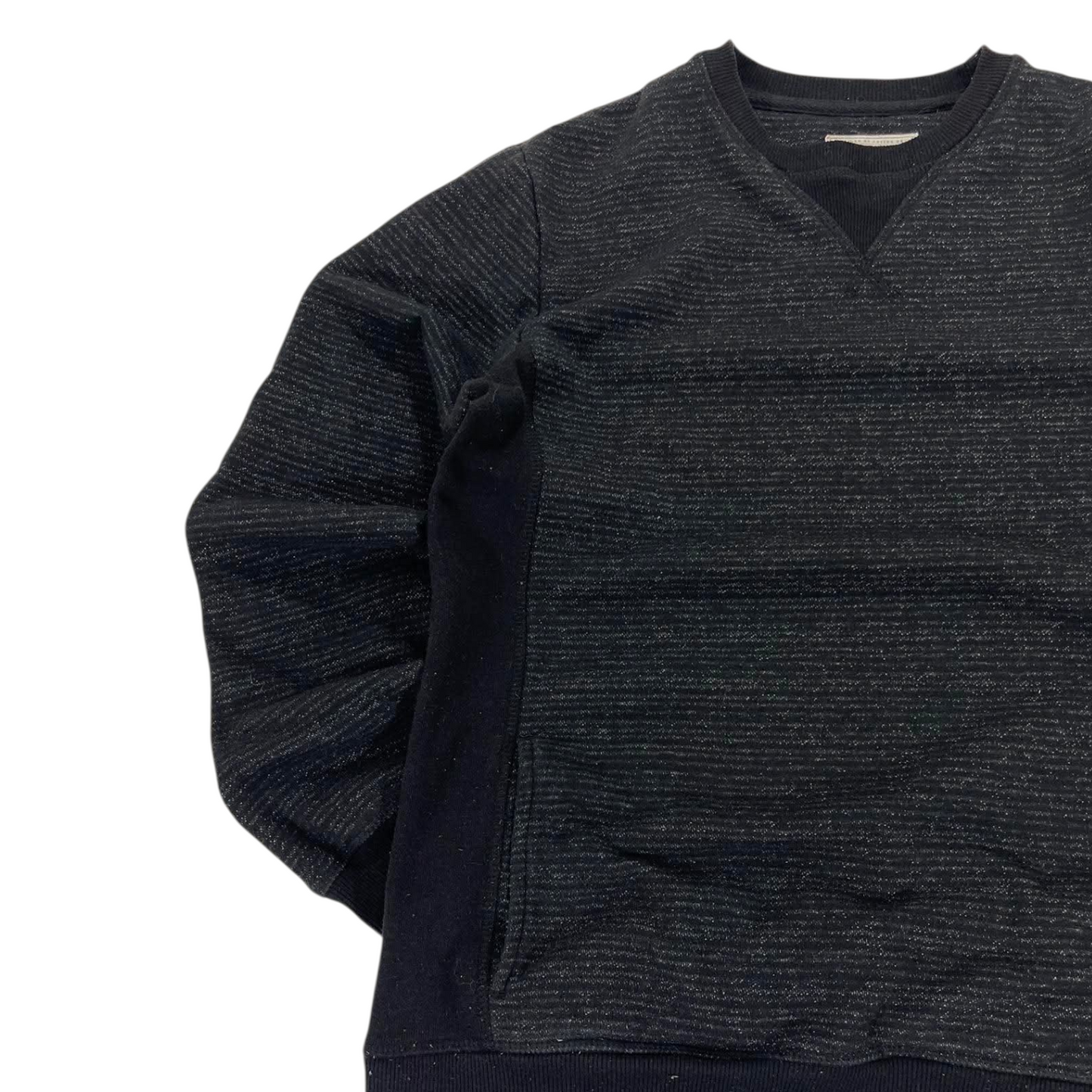 BRUNSWICK BLACK V NECK SWEATER (S)