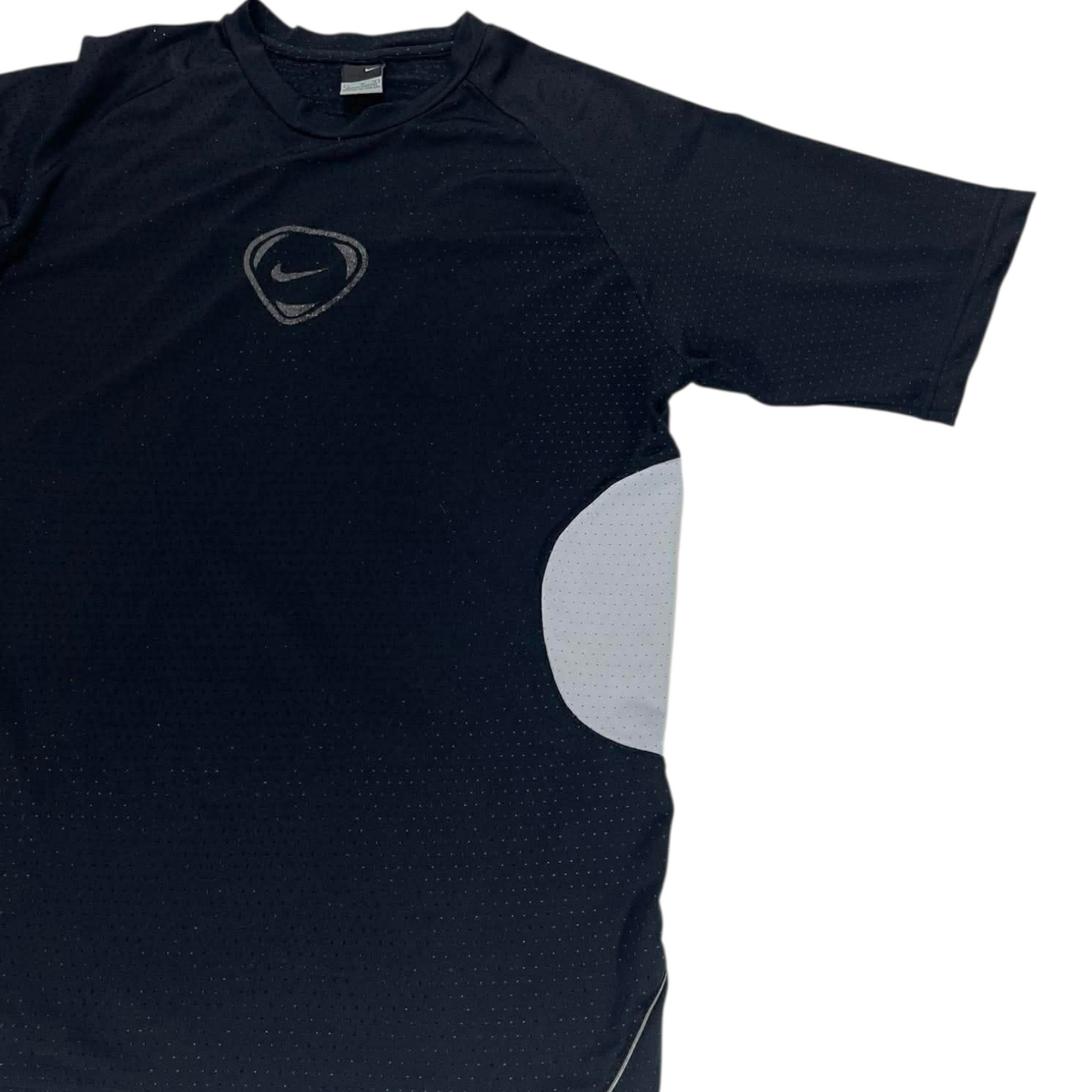 VINTAGE NIKE BLACK DRI-FIT T-SHIRT (L)