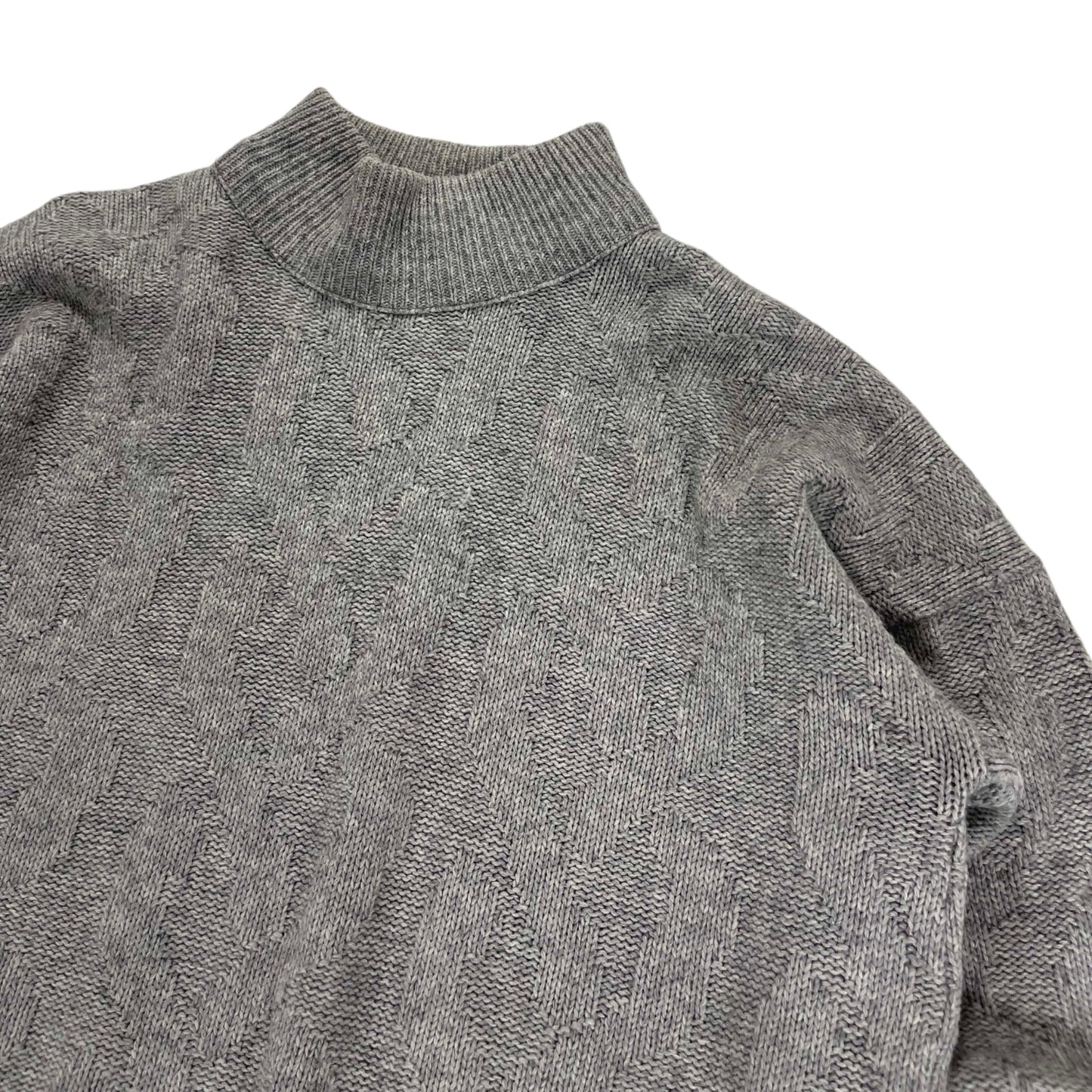 VINTAGE PURE WOOL EARLY BIRD  GREY SWEATER (M)