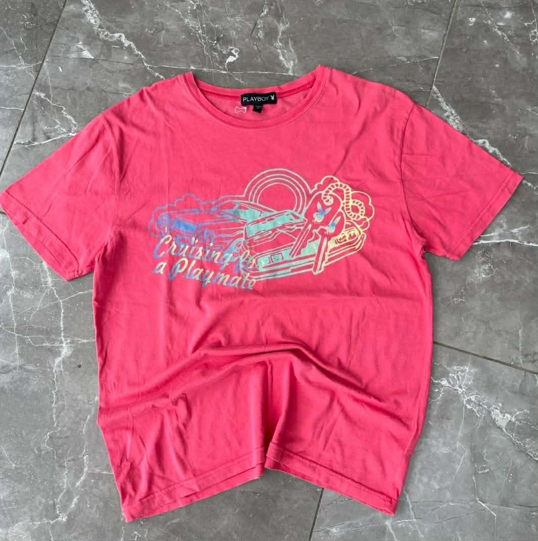 Y2K PLAYBOY SHIRT (M)