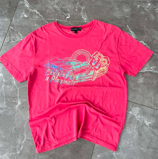 Y2K PLAYBOY SHIRT (M)