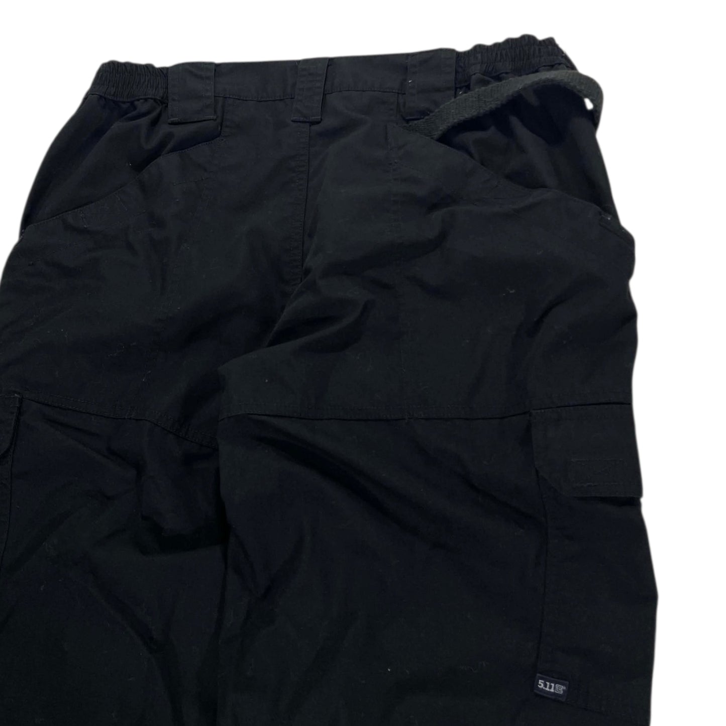 5.11 TACTICAL BLACK CARGO PANTS (32")