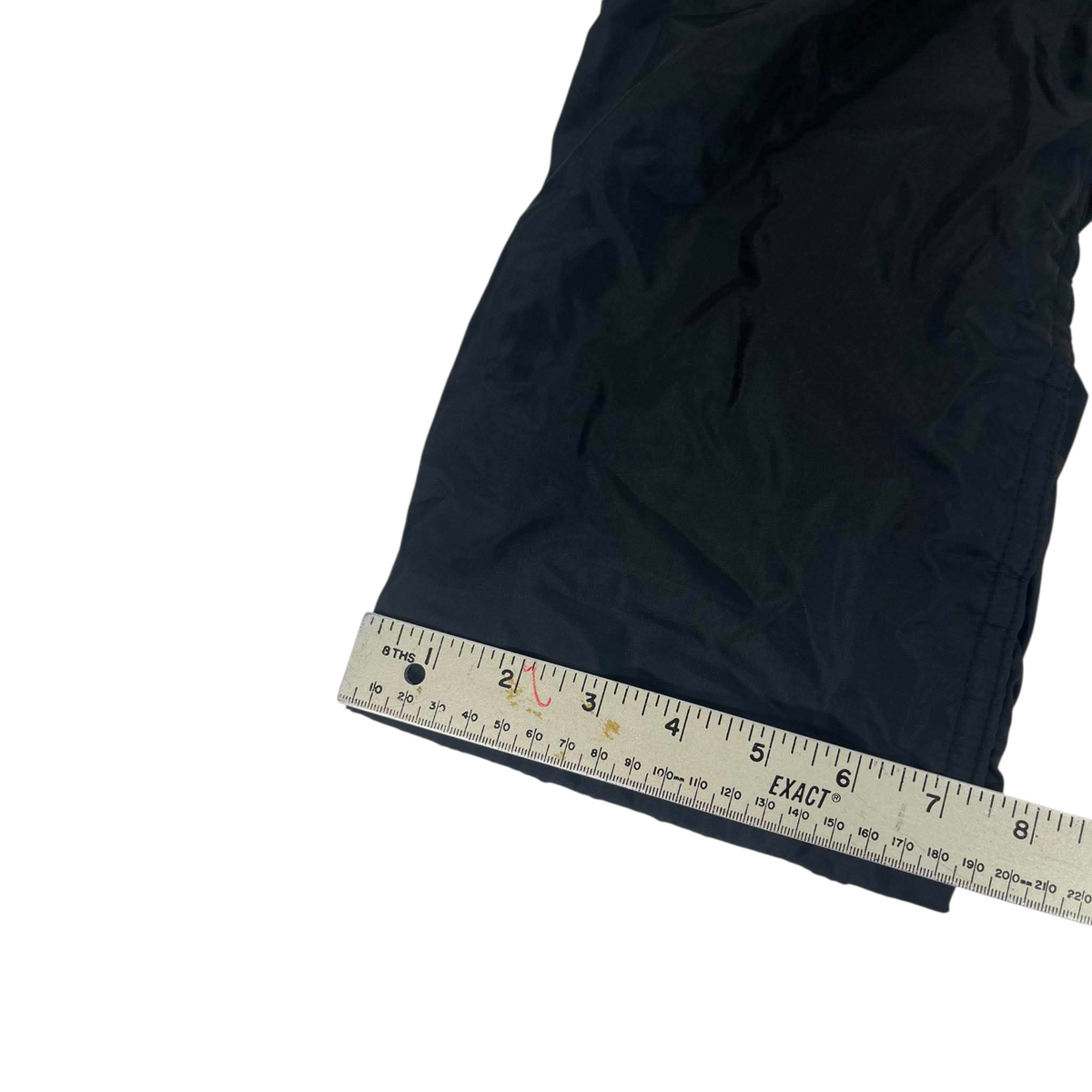 BLACK VINTAGE 90S LENCO TRACK PANTS (S-M)