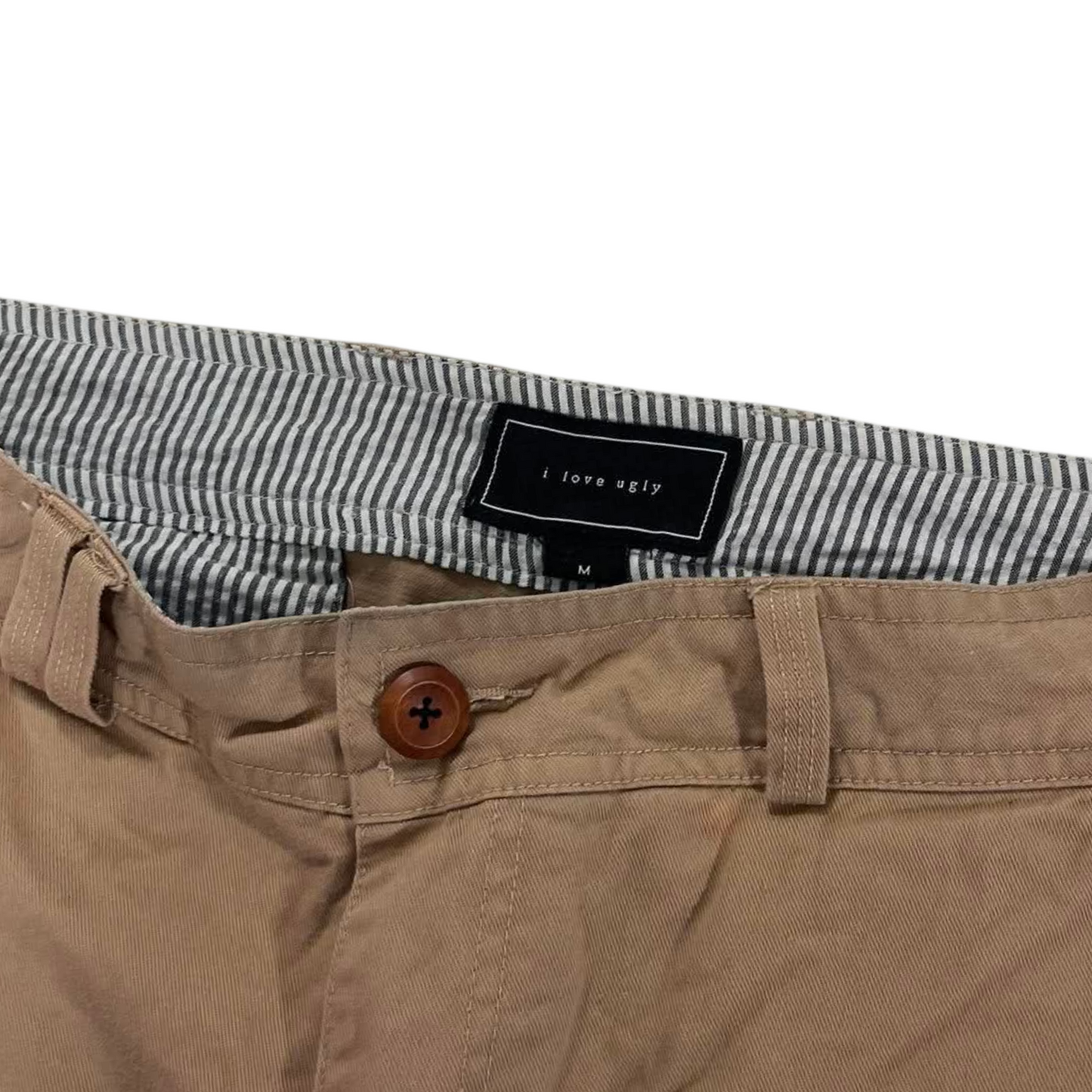 I LOVE UGLY TAN CHINO PANTS (32)