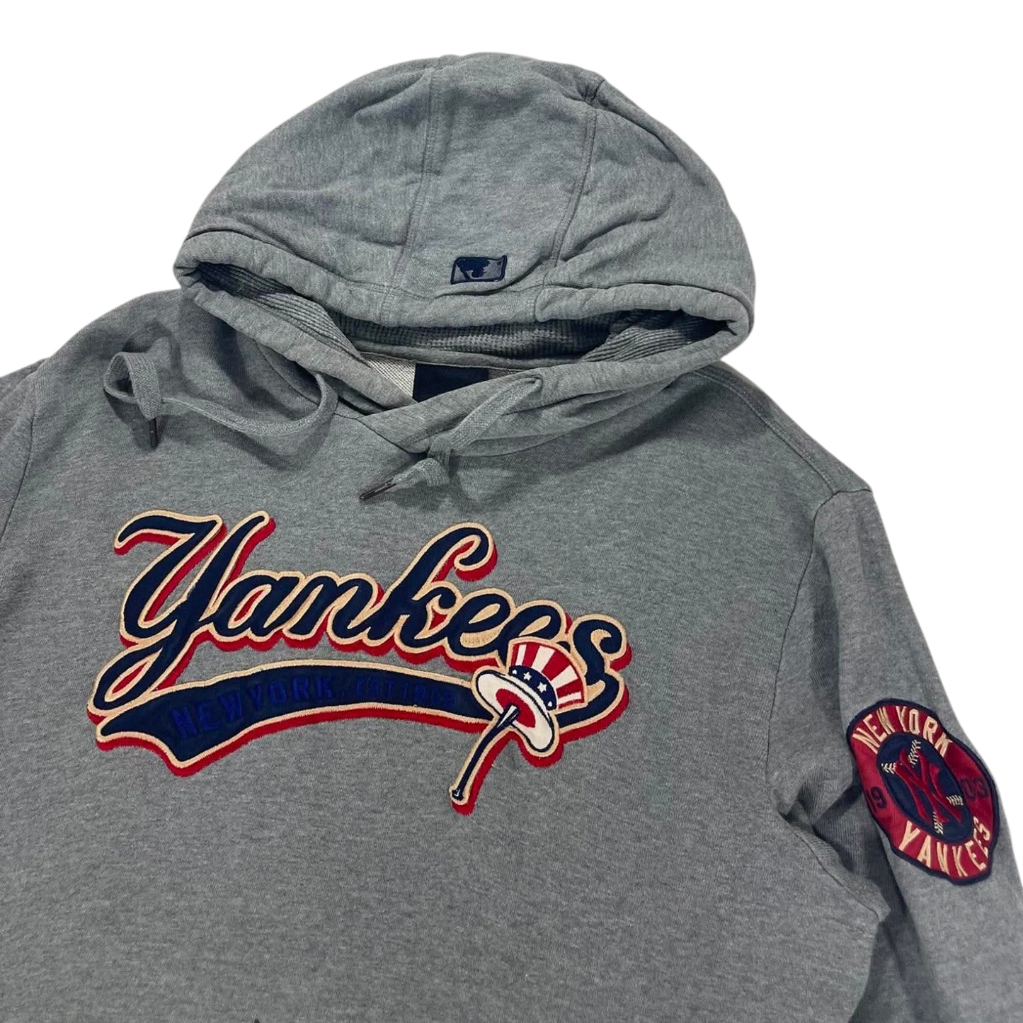 MLB NEW YORK YANKEES GREY HOODIE (L)