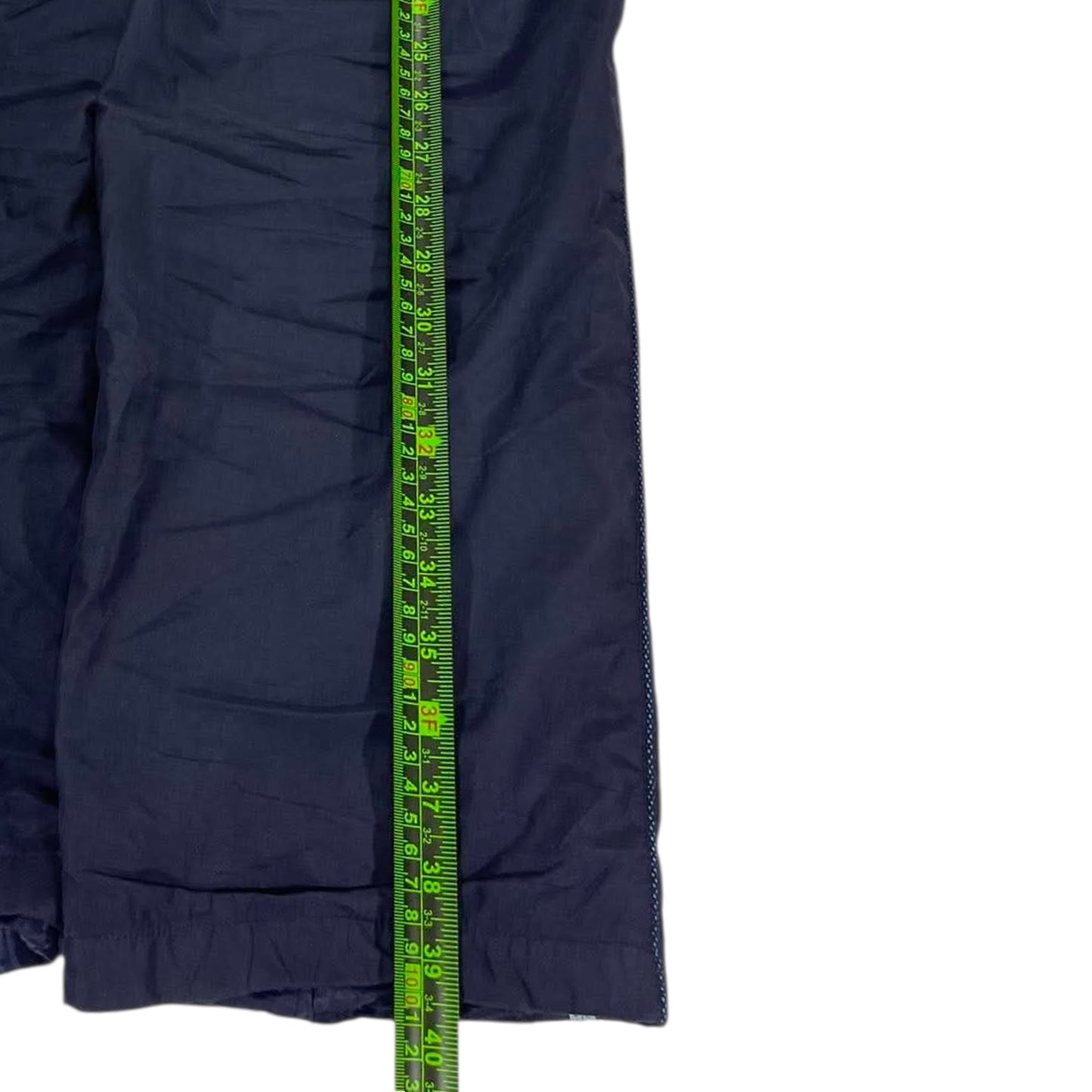 VINTAGE NIKE NAVY BLUE TRACK PANTS (L)