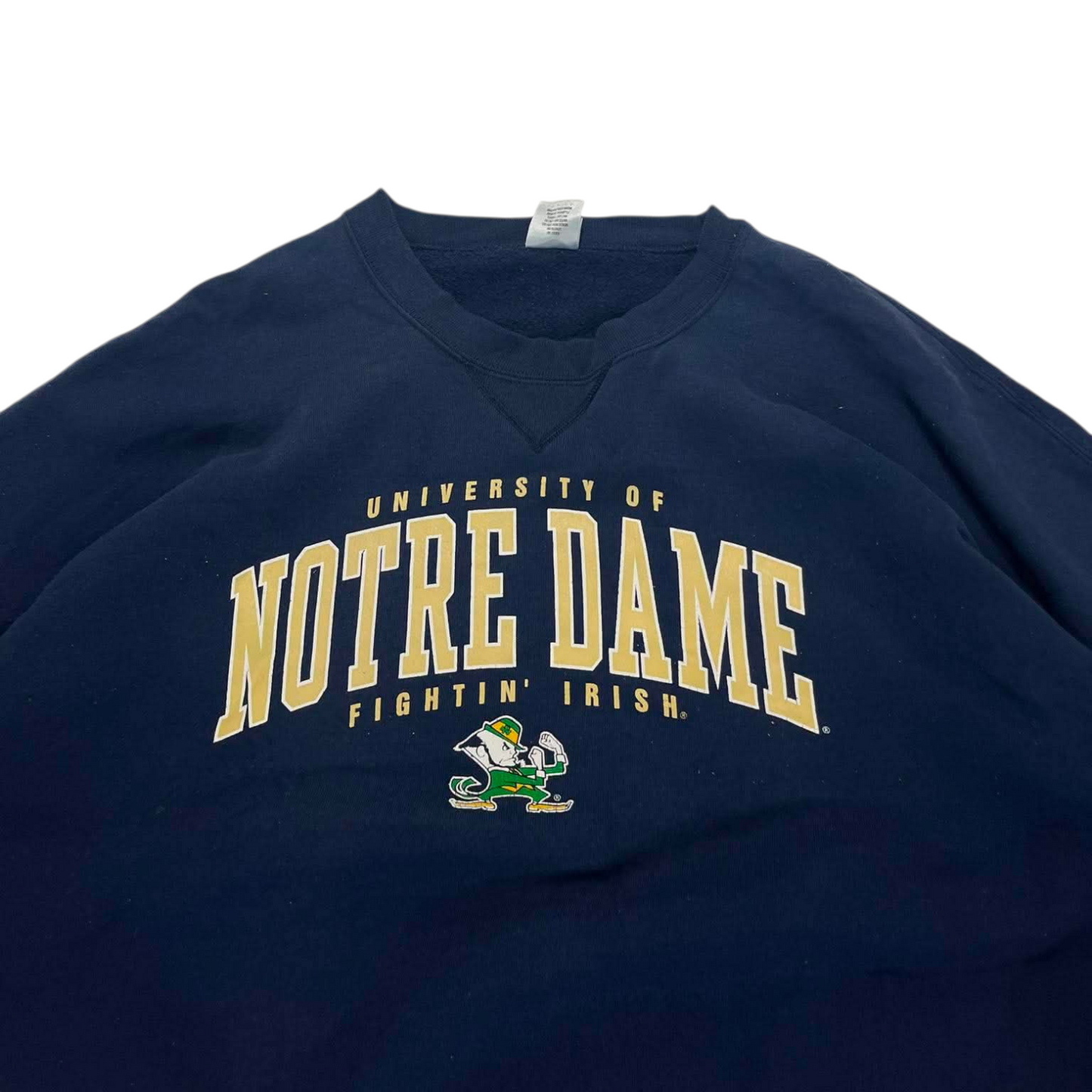 VINTAGE NOTRE DAME CREWNECK (BEST FIT XXL)