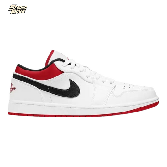 JORDAN 1 LOW UNIVERSITY RED/WHITE (10 & 13)