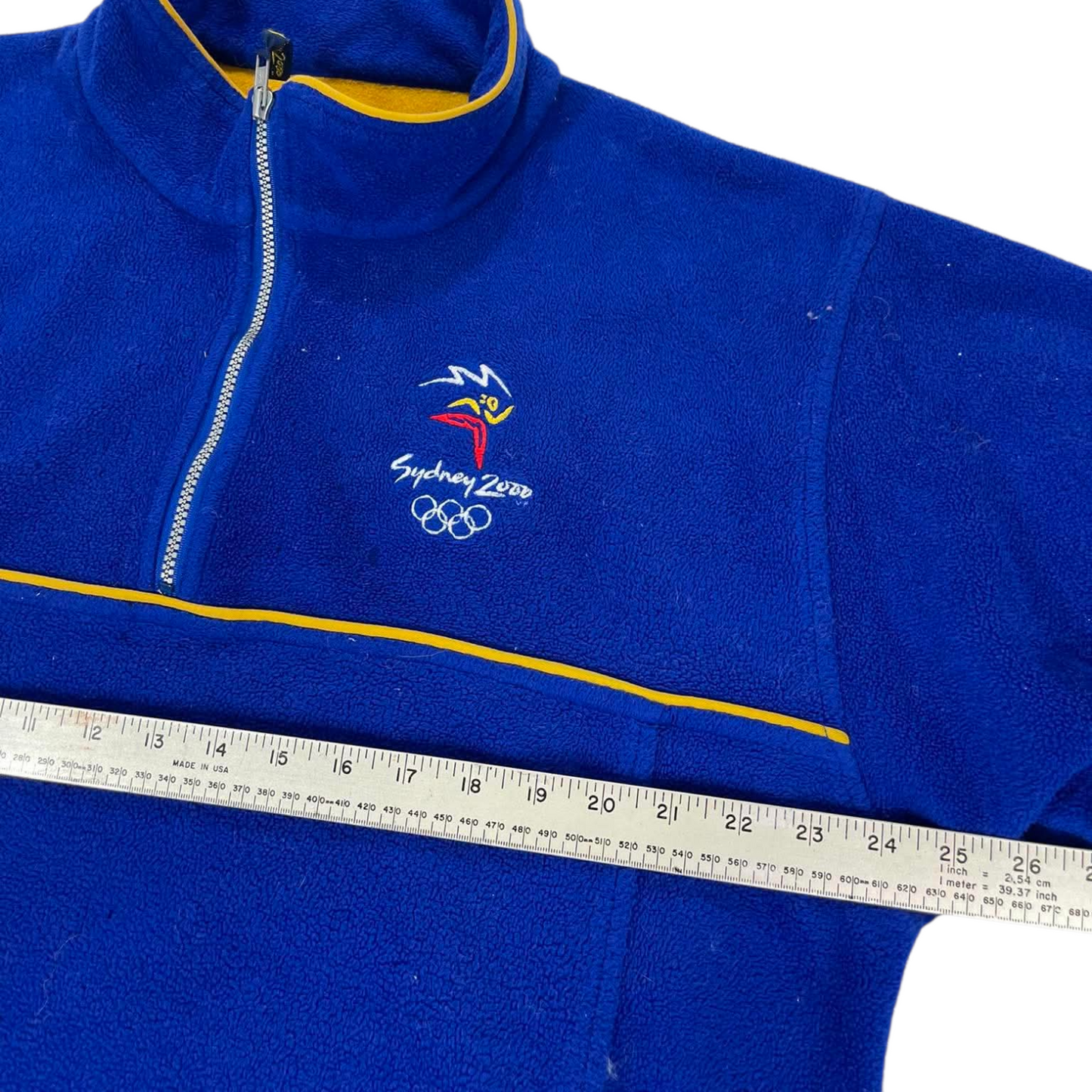 SYDNEY 2000 OLYMPICS BLUE FLEEVE JACKET (L)