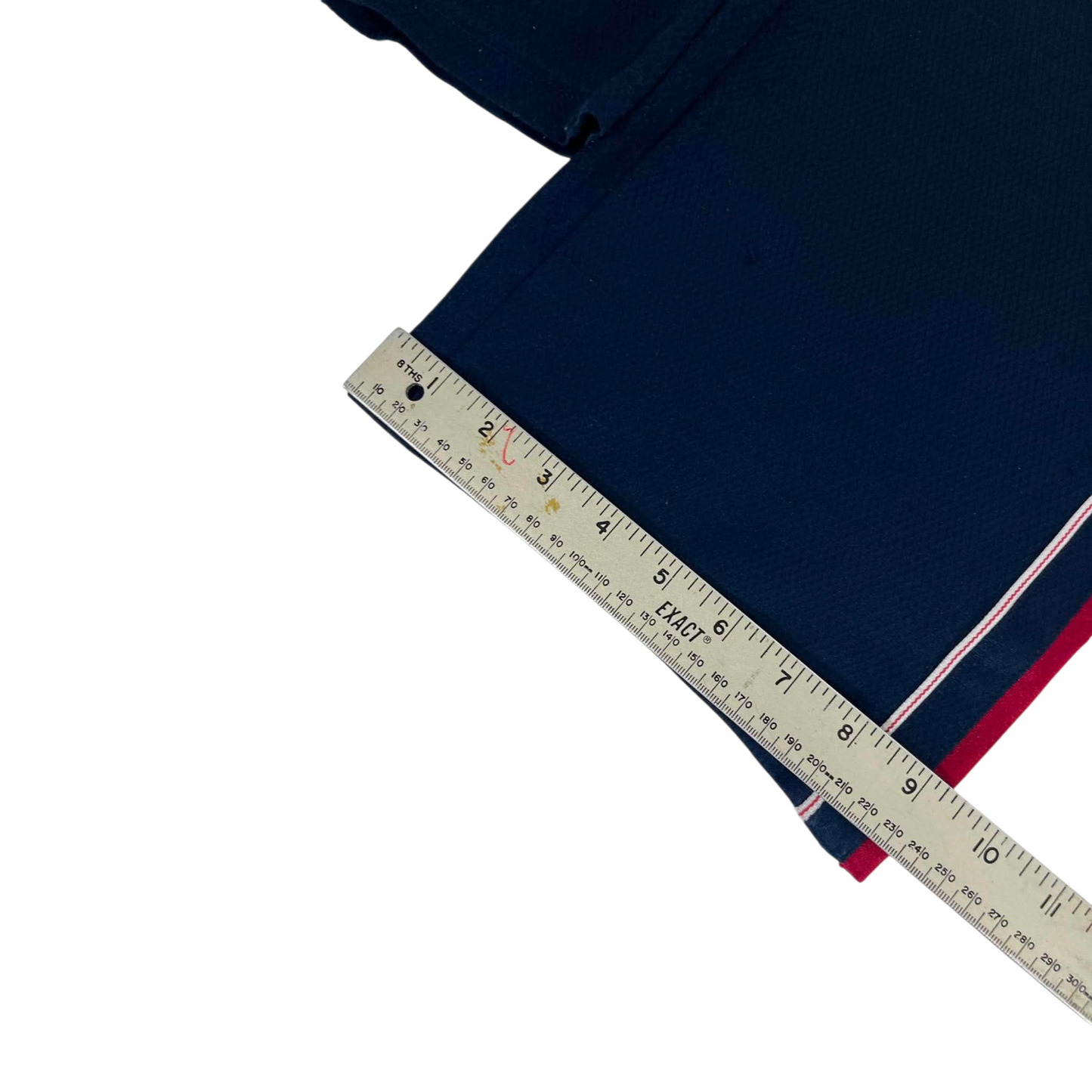 NIKE NAVY BLUE TRACK PANTS (L) ⁵