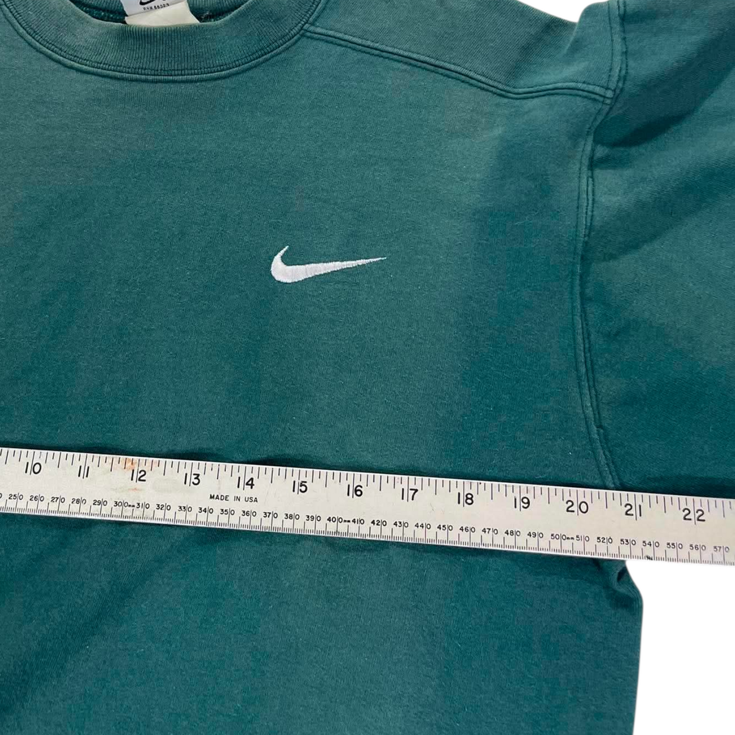 VINTAGE NIKE GREEN CREWNECK (M)