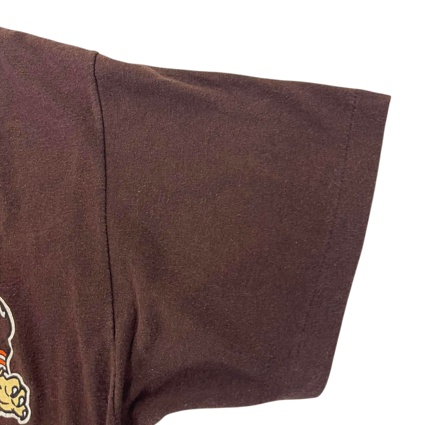 VINTAGE SINGLE STITCHED LOGO 7 CLEVELAND BROWNS TEE (M)