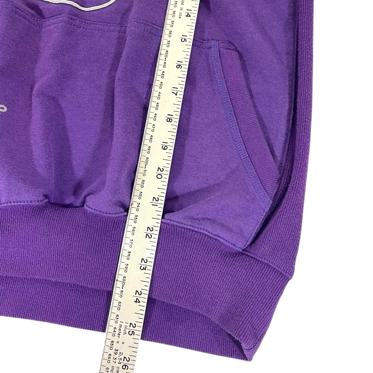 ADIDAS PURPLE HOODIE (M)