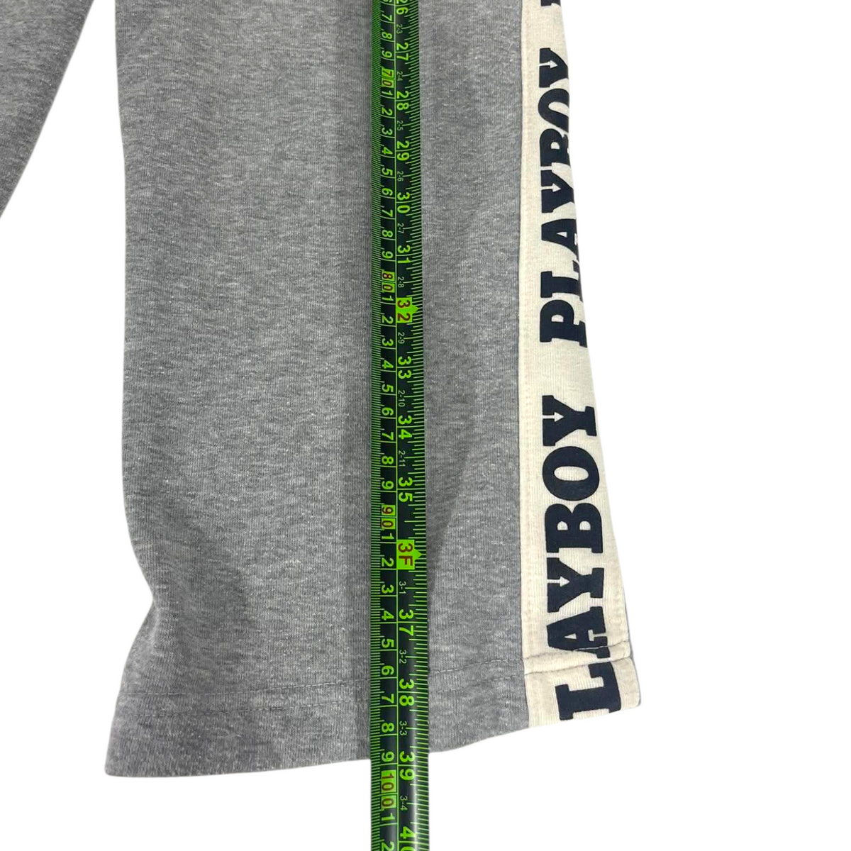 GRAY PLAYBOY SWEATPANTS (S)