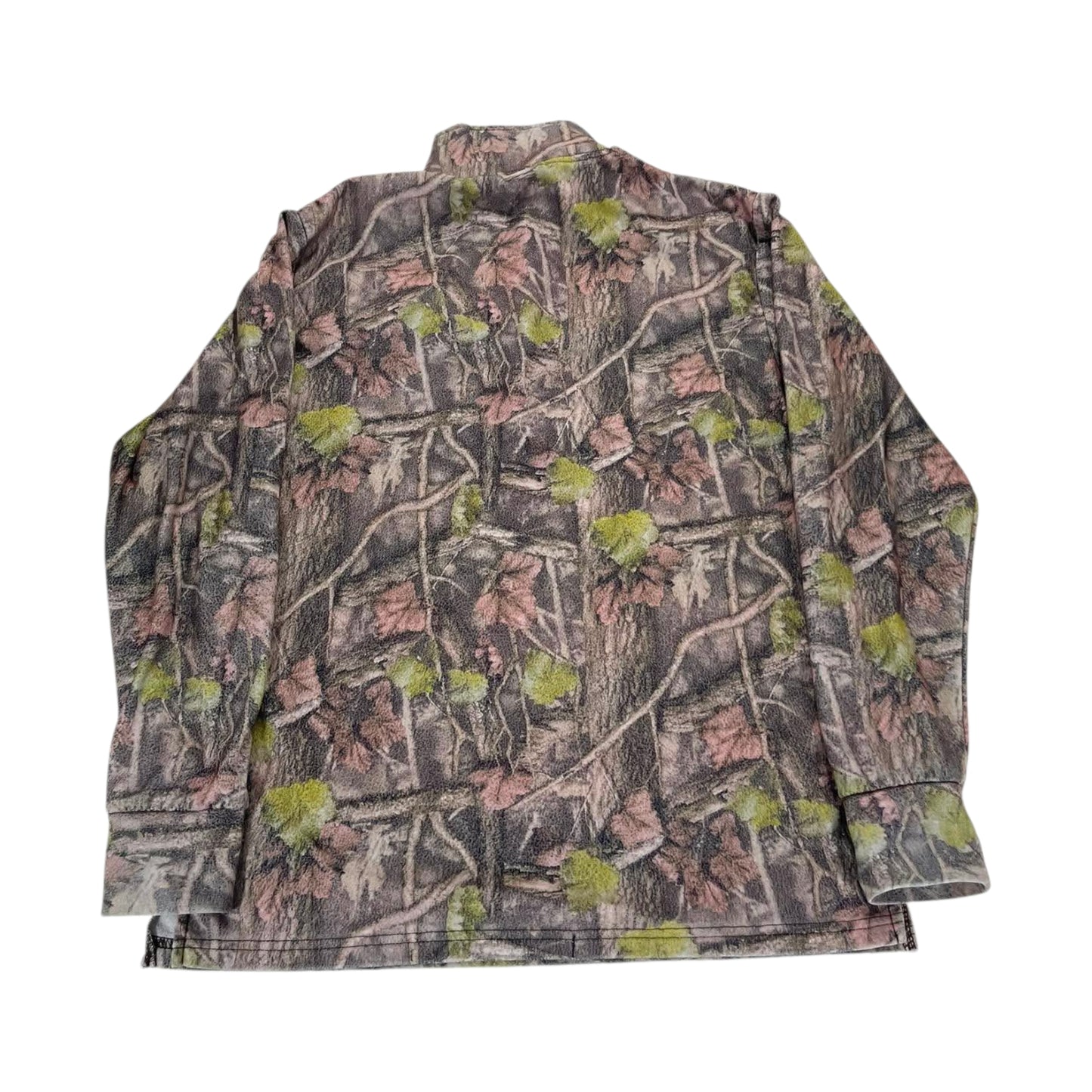 REALTREE MADE IN NZ BEYOND CAMO QUARTER ZIP FLEECE (L)