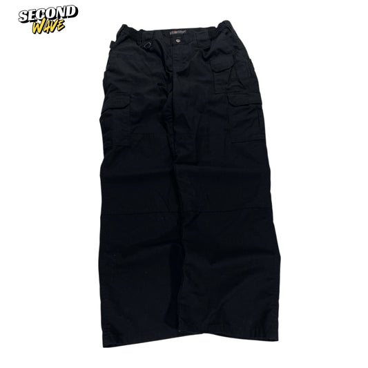 5.11 TACTICAL BLACK CARGO PANTS (32")