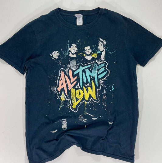 ALL TIME LOW BLACK BAND TEE (L)