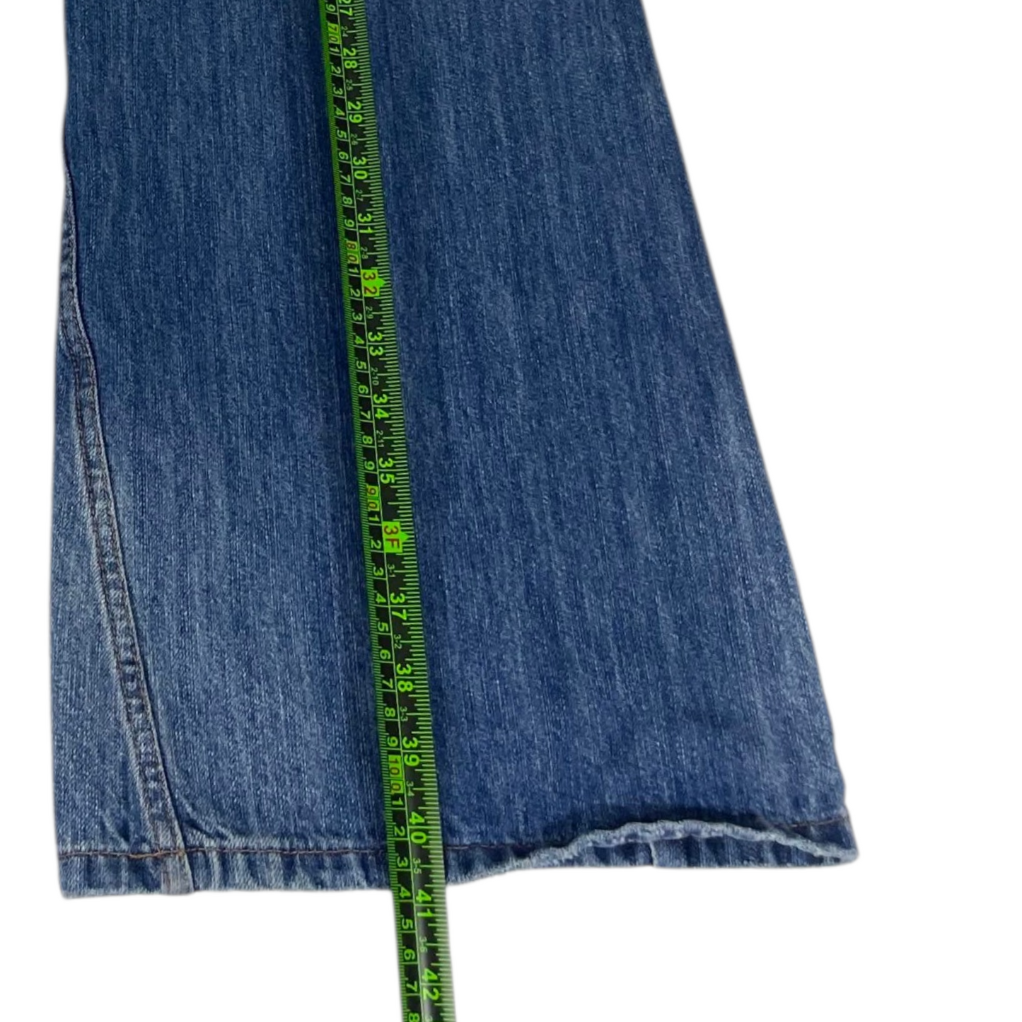 ABSENT BAGGY BOOTCUT JEANS (34)