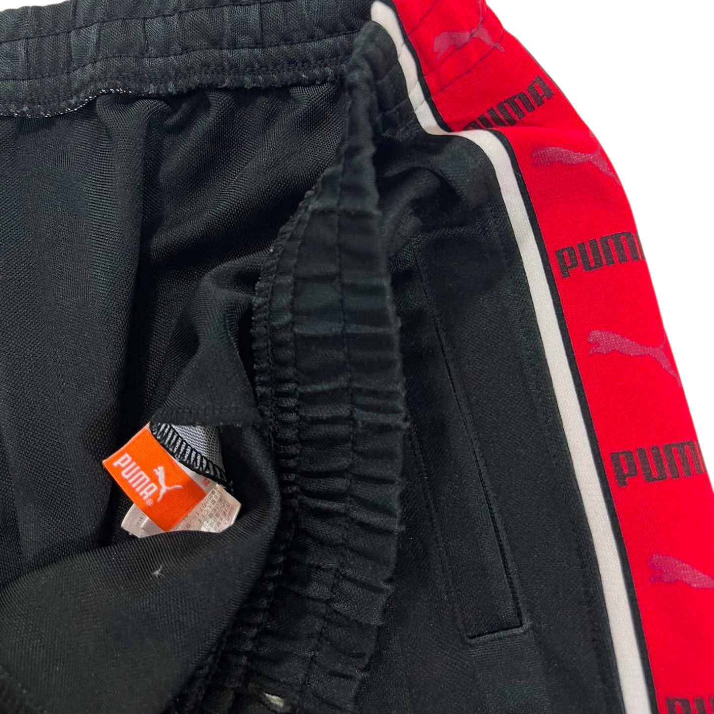 PUMA BLACK PINSTRIPE PANTS (XL)'¹⁵