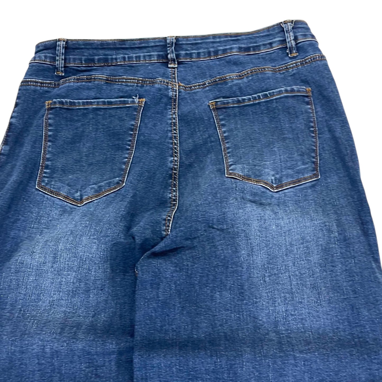 C&B DENIM WIDE LEG JEANS (UK 18)