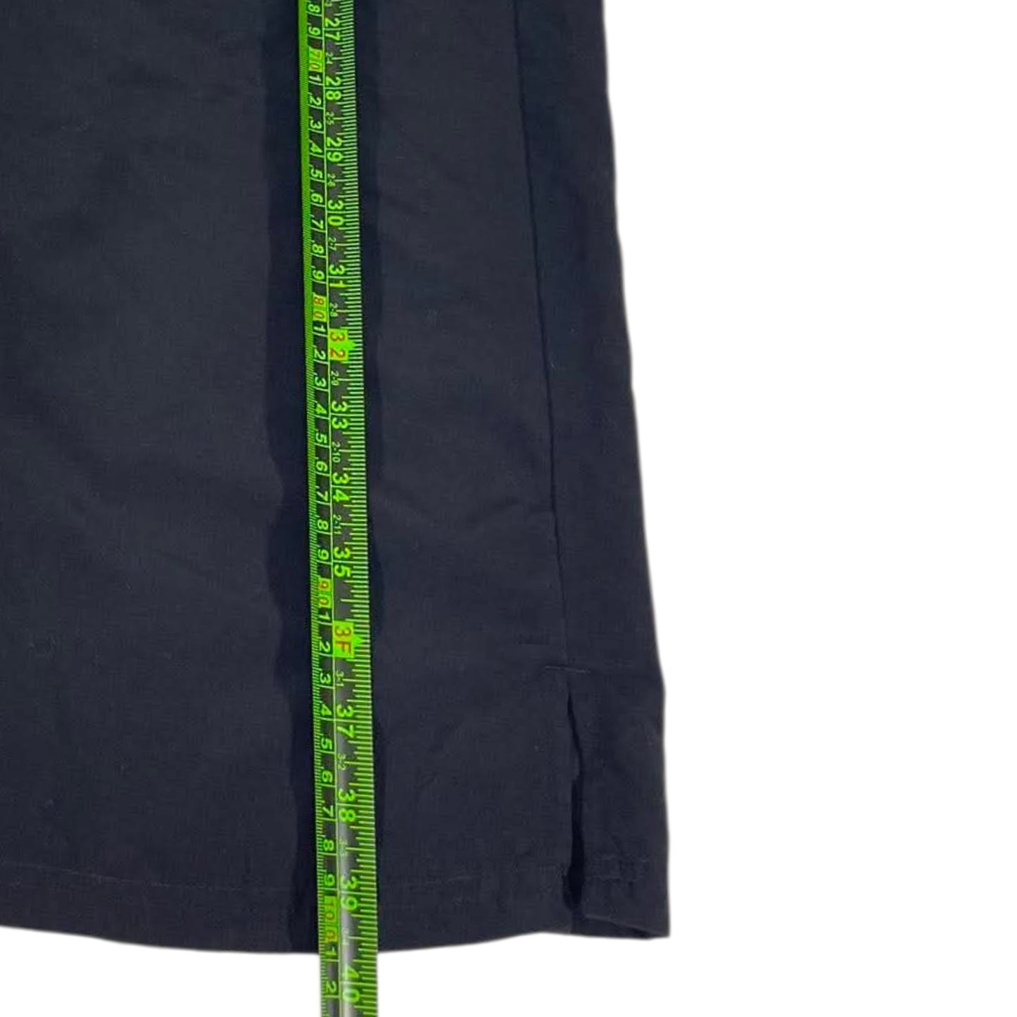 BLACK ACTIVE INTENT WIDE LEG TROUSERS (L)