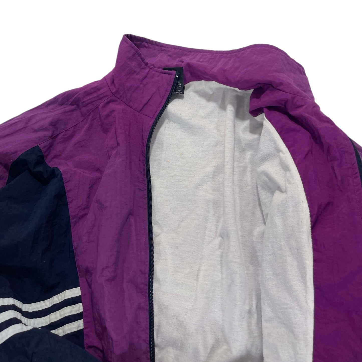 VINTAGE ADIDAS PURPLE WINDBREAKER (L)