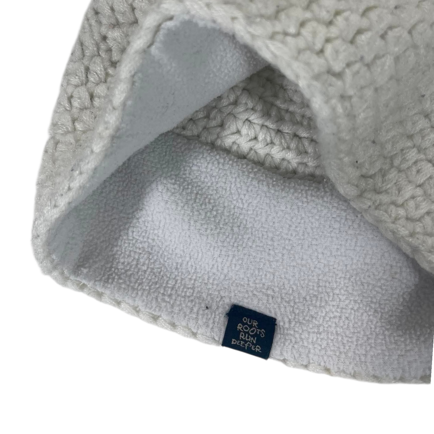 VINTAGE QUIKSILVER GRAY KNIT BEANIE