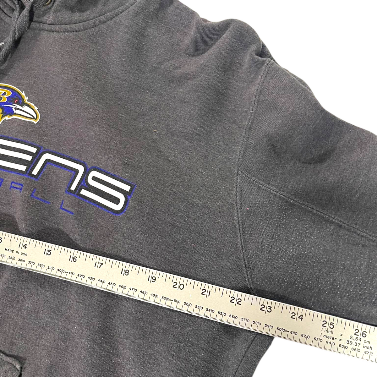 NFL BALTIMORE RAVENS HOODIE (L)