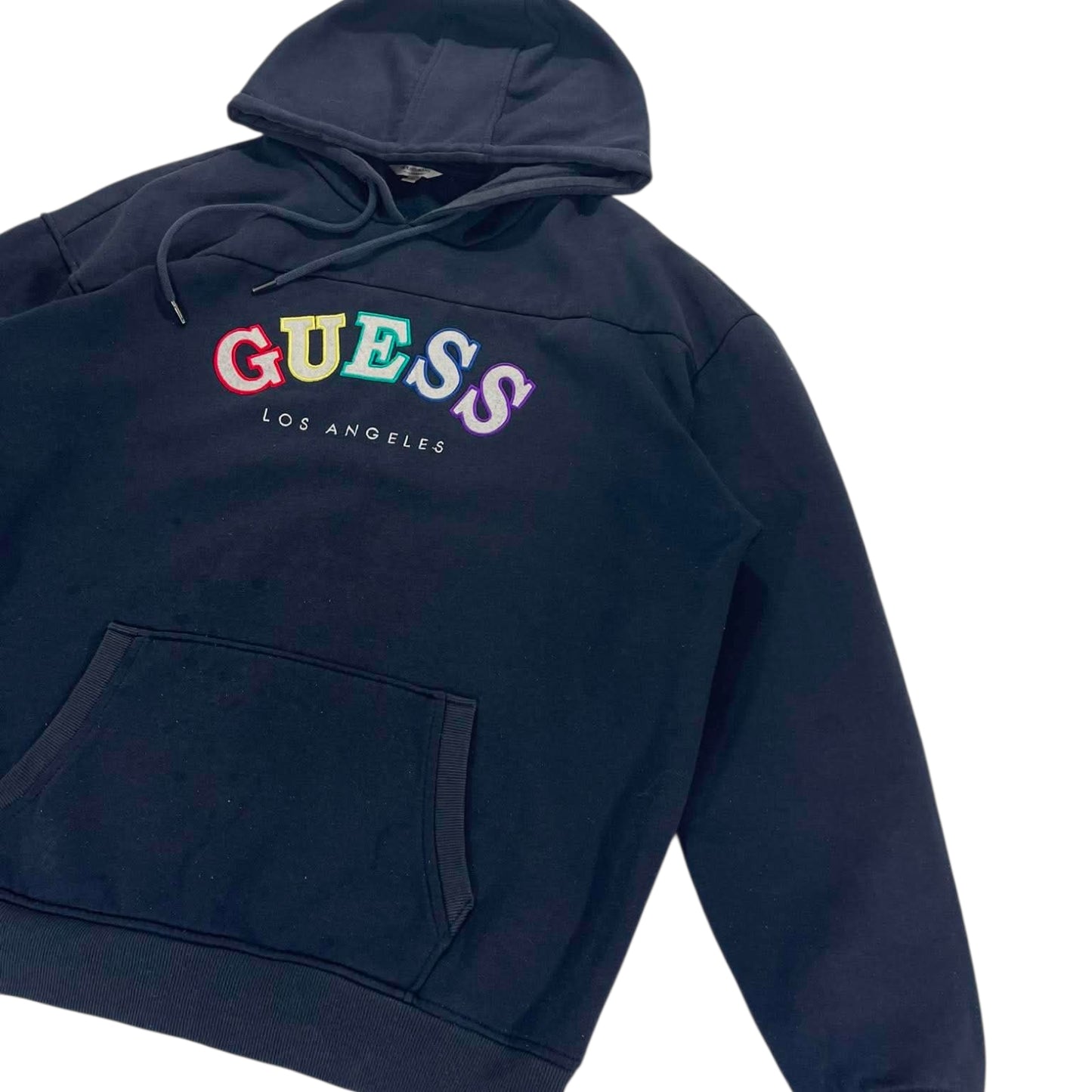 GUESS LOS ANGELES NAVY BLUE HOODIE (XL)