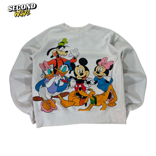 TRASHED VIBES DISBEY MICKEY MOUSE CREWNECK  (S-M)