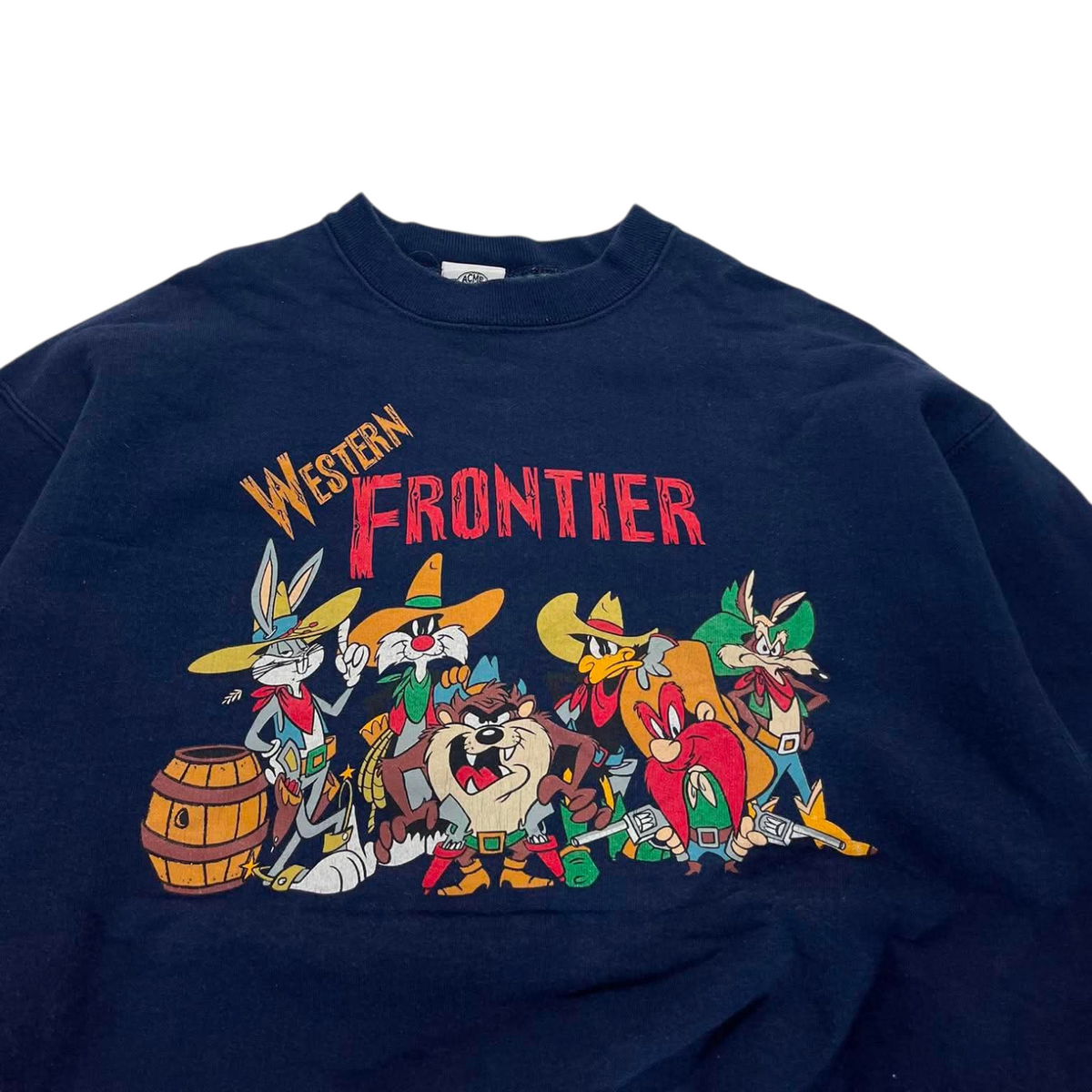 LOONEY TUNES WESTERN FRONTIER CREWNECK (L)