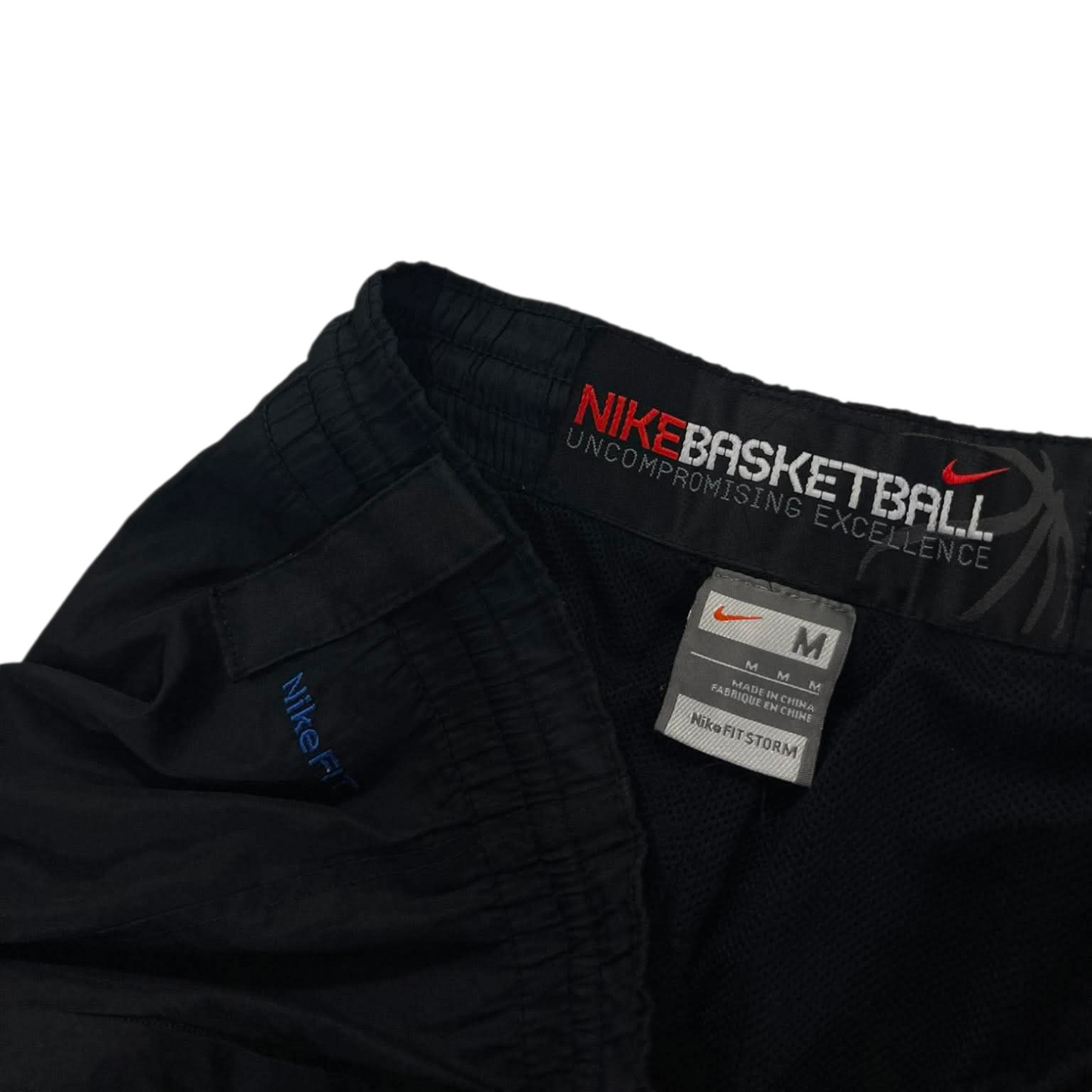 Y2K NIKE BASKETBALL BAGGY TRACK PANTS (L) ⁴