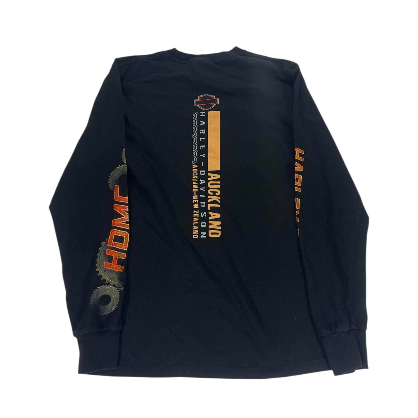 HARLEY DAVIDSON BLACK LONG SLEEVE (S-M)