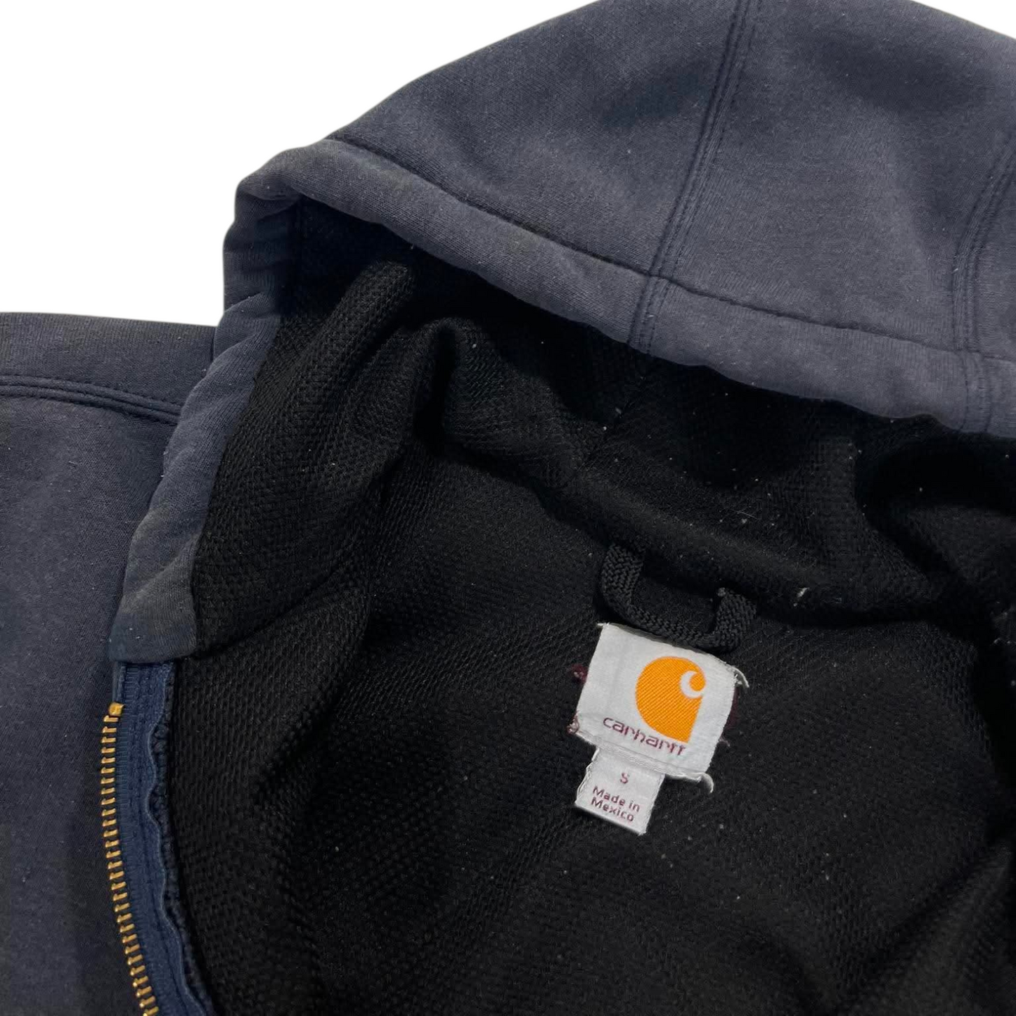 TRASHED CARHARTT HOODIE (S - M)