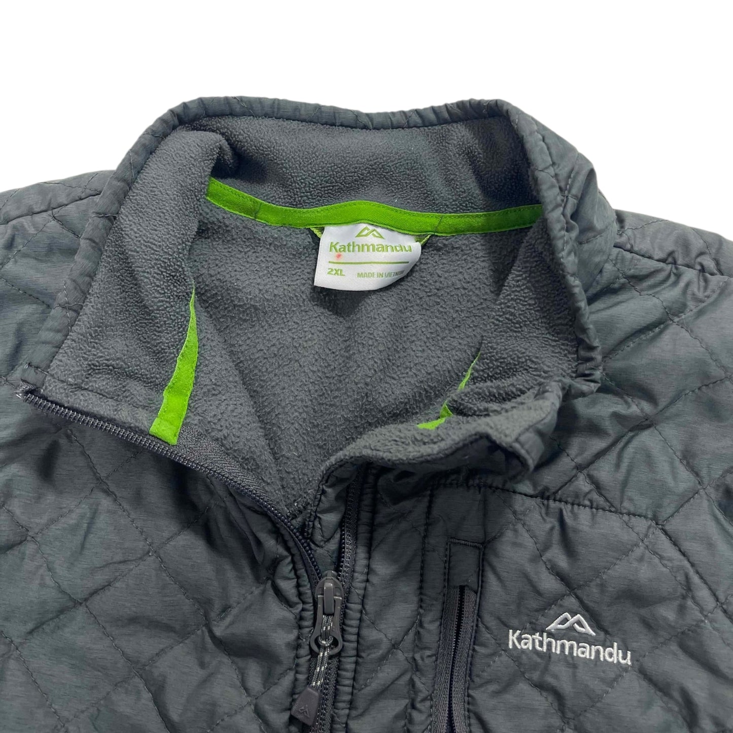 KATHMANDU QUILTED FLEECE JACKET (L)