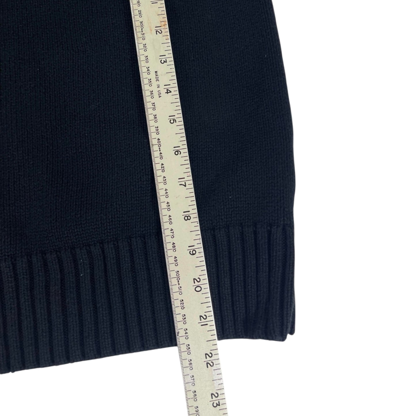 RALPH LAUREN SPORT BLACK TURTLENECK (S)
