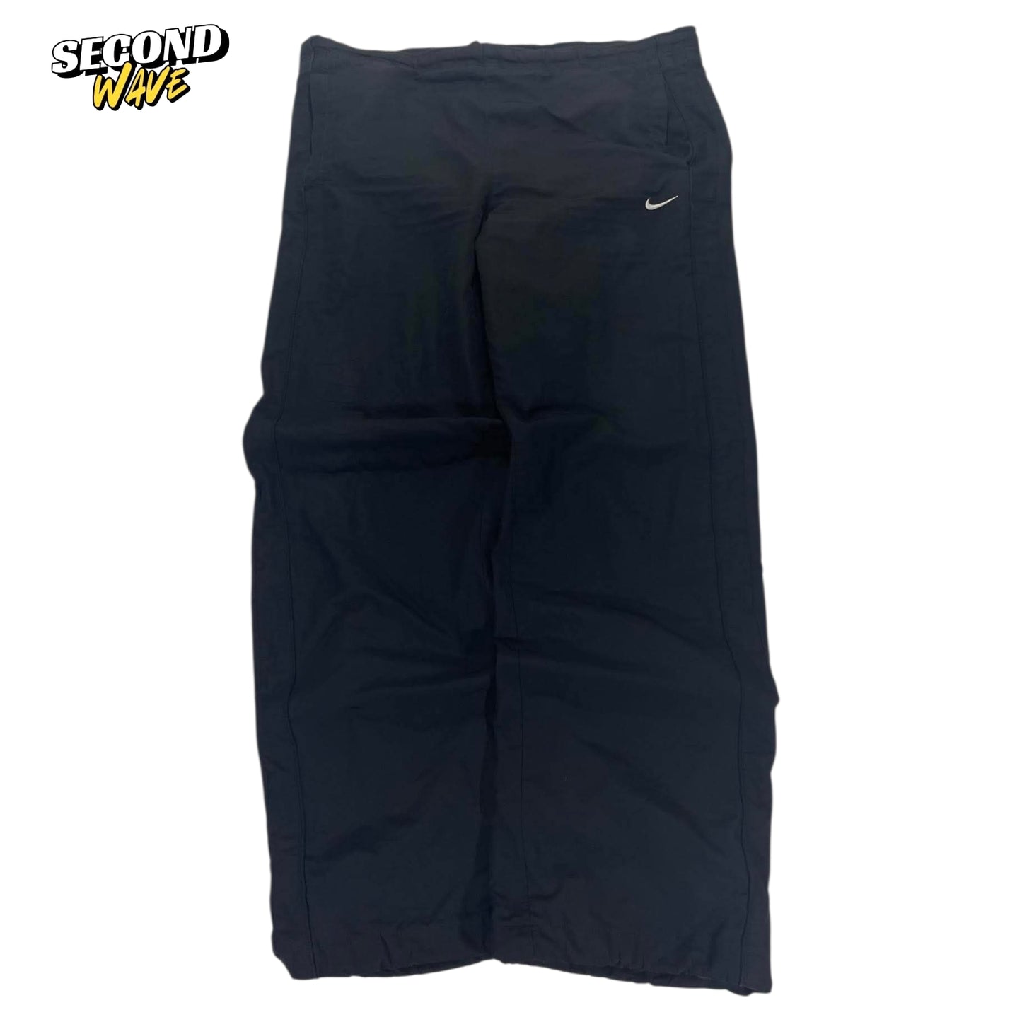 NIKE BAGGY BLACK ATHLETIC PANTS (L)