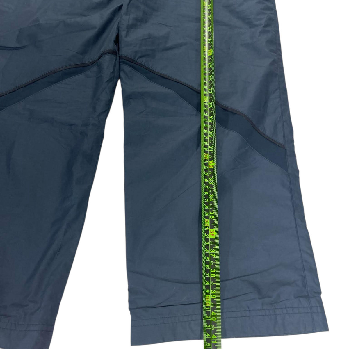 NIKE NAVY TRACK PANTS ⁹ (M - L)