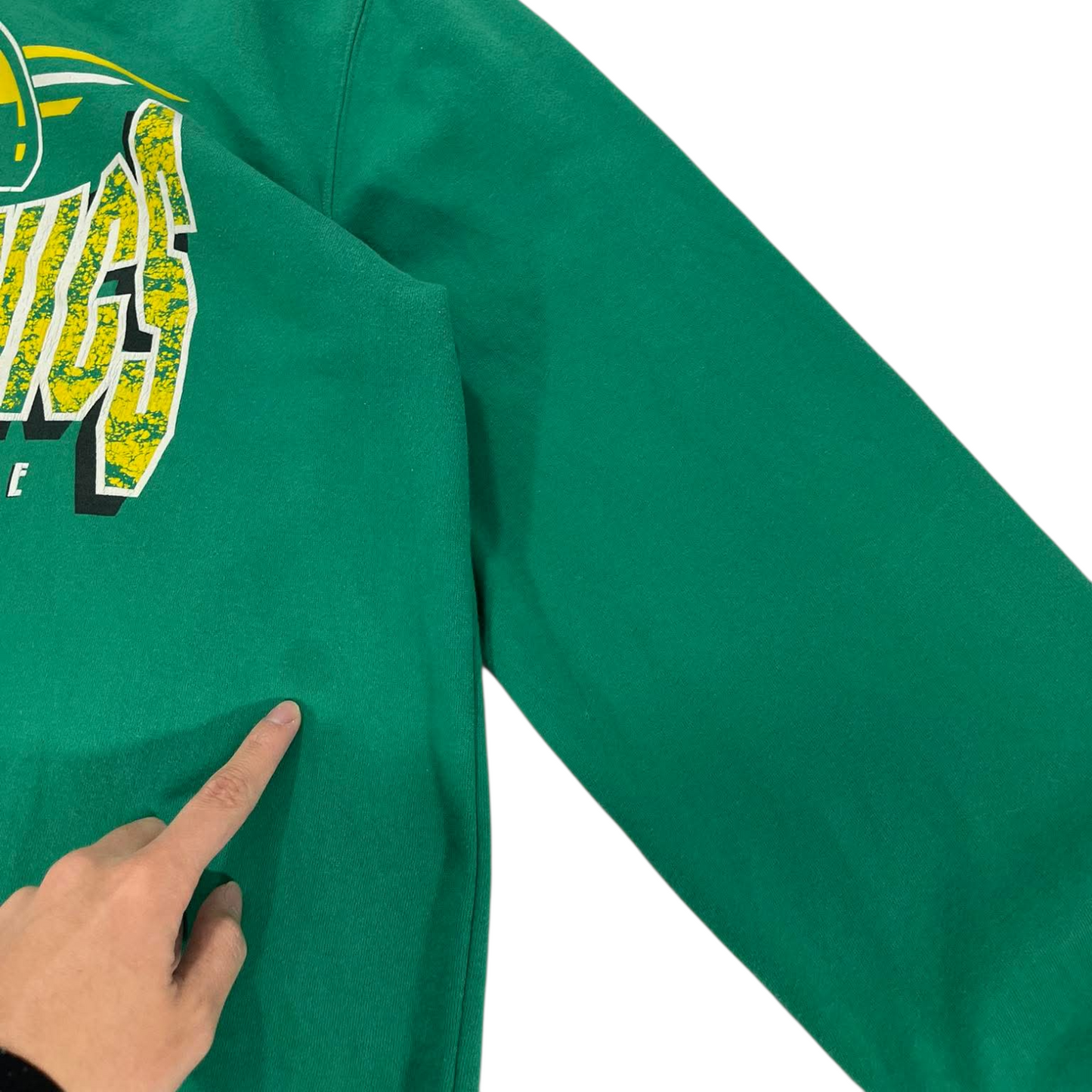 SEATTLE SUPERSONICS GREEN CREWNECK SWEATSHIRT (XXL)