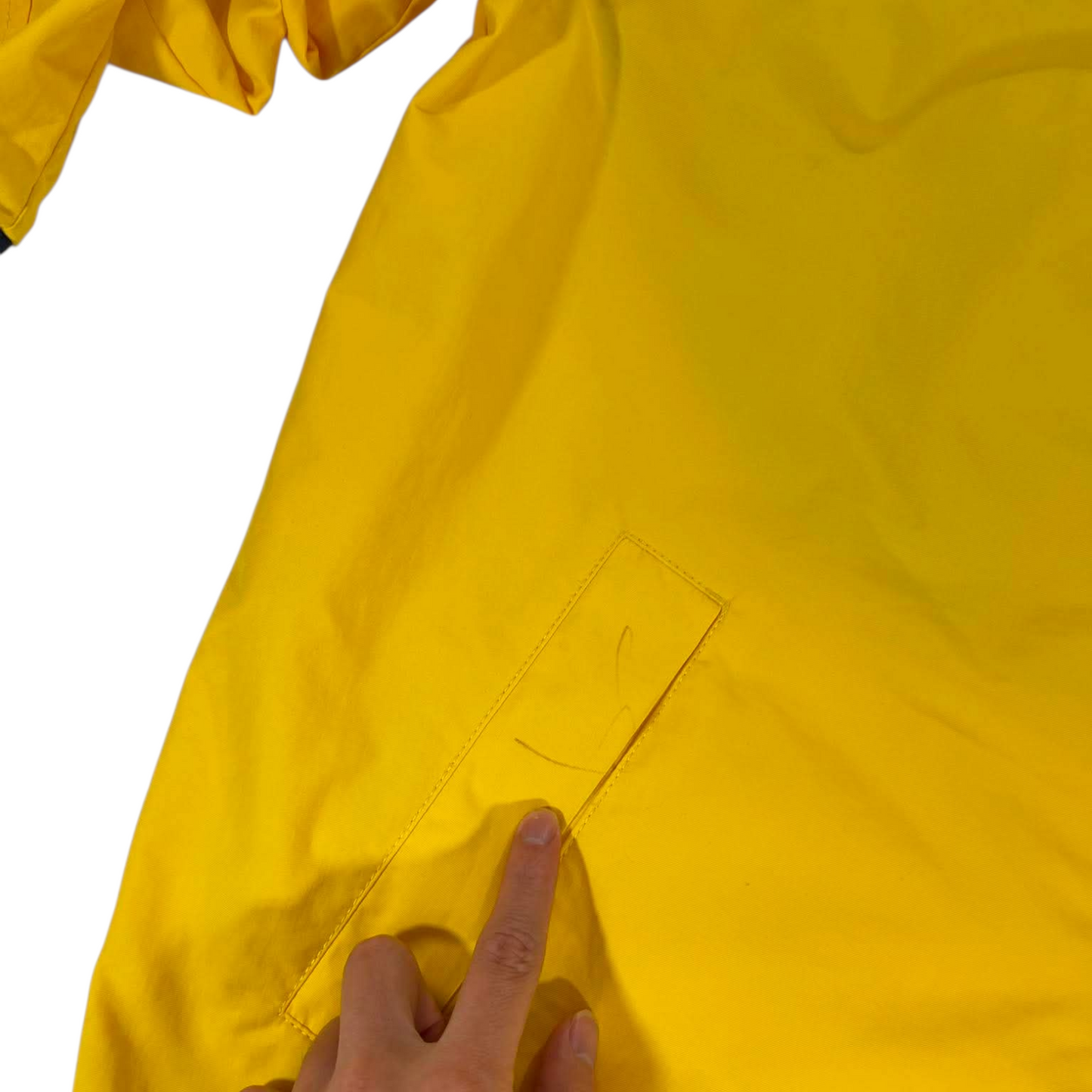 VINTAGE TOMMY HILFIGER YELLOW WINDBREAKER JACKET (M)