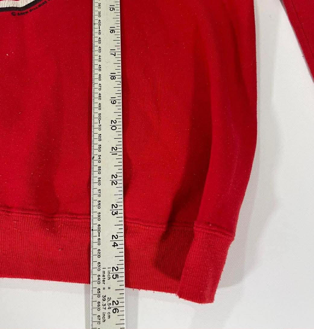 VINTAGE RED UNIVERSITY OF UTAH CREWNECK SWEATSHIRT (M-L)