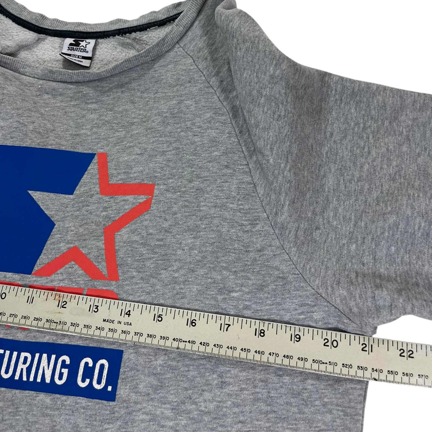 VINTAGE STARTER GREY CREWNECK SWEATSHIRT (M)