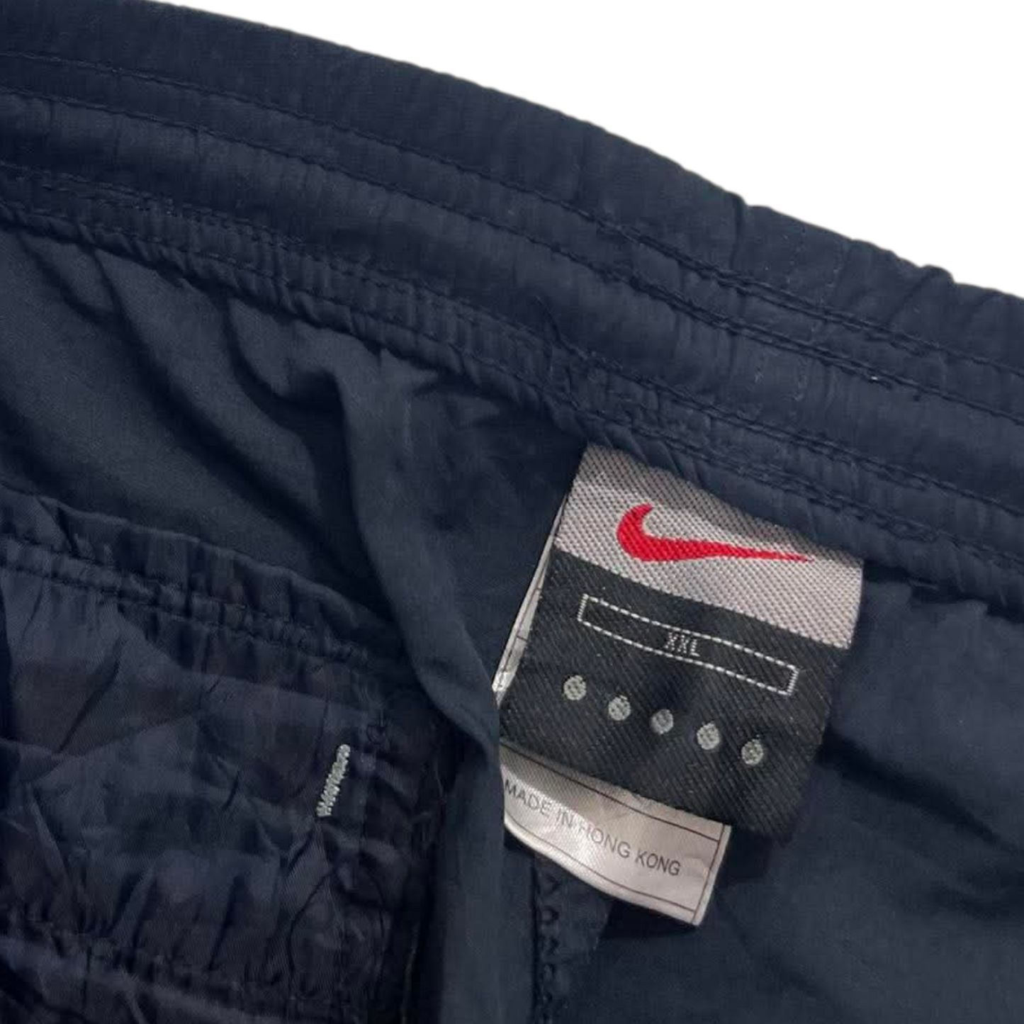 Y2K NIKE NAVY BLUE TRACK PANTS ¹ (BEST FIT L - XL)