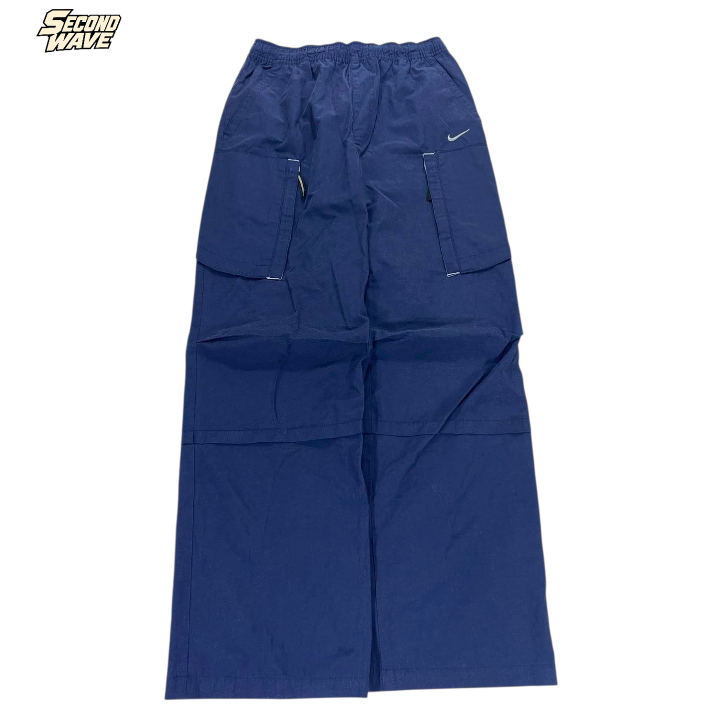 NIKE BLUE CARGO PANTS (S-M) ²