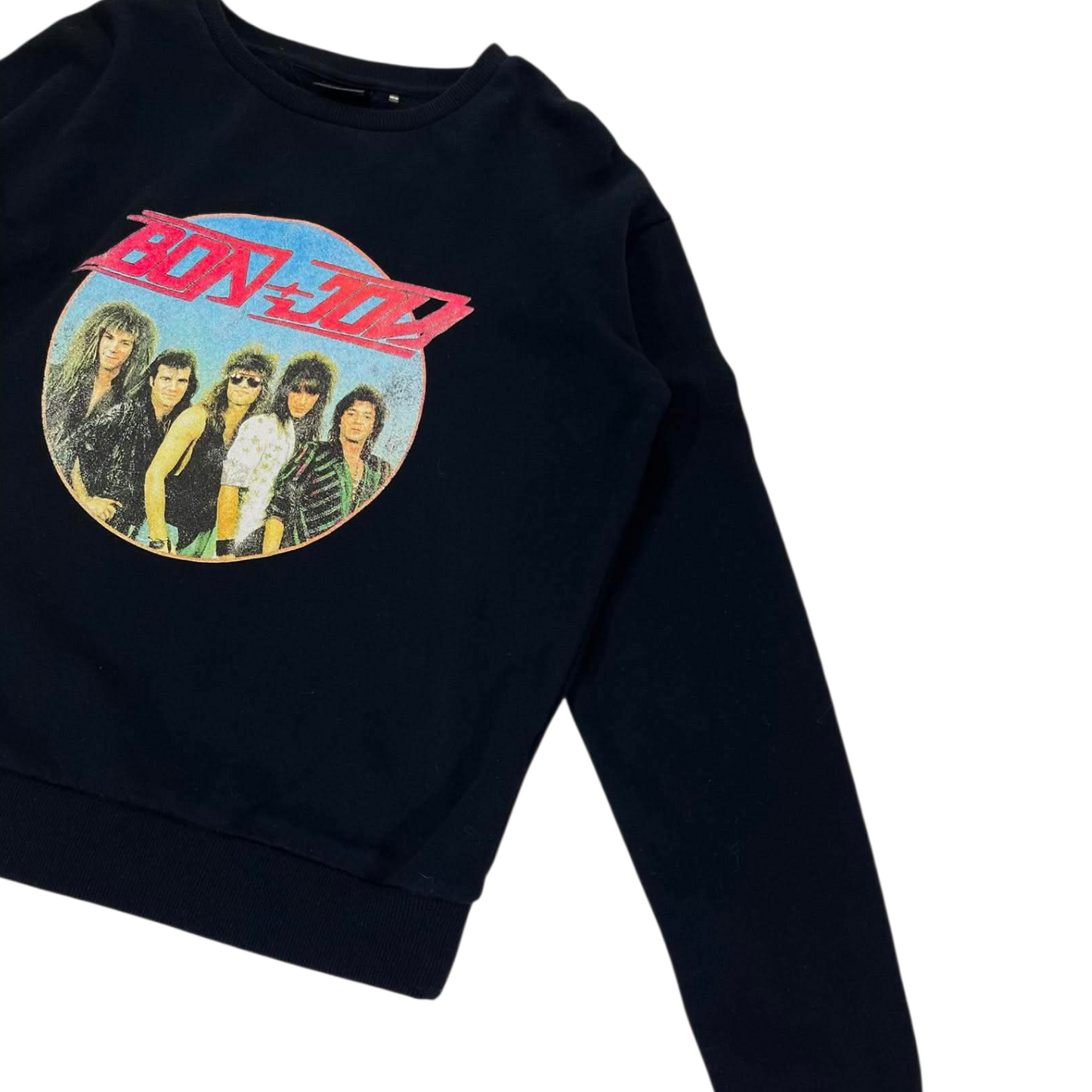 BON JOVI NAVY CREWNECK SWEATSHIRT (M)