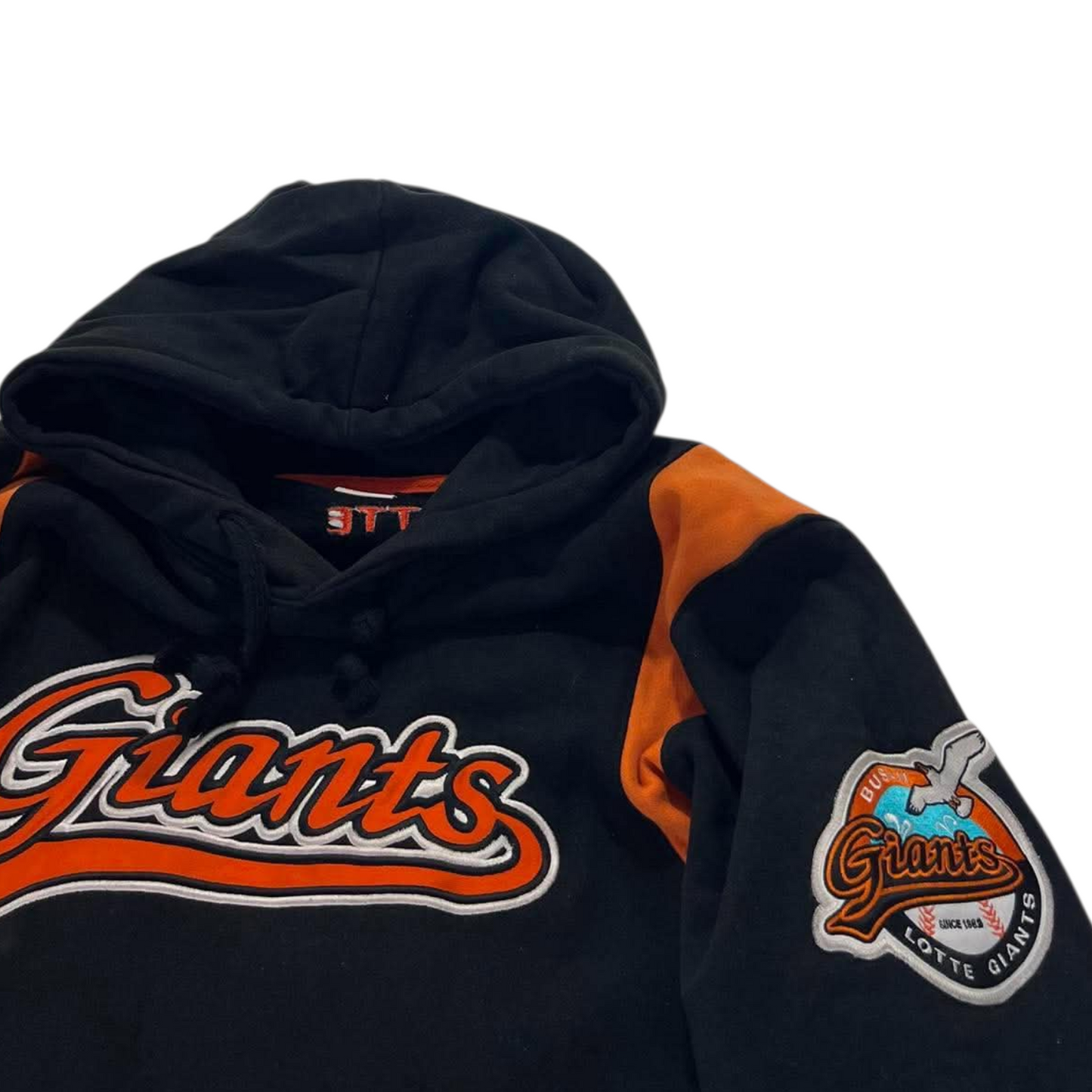 VINTAGE EMBROIDERED SAN FRANCISCO GIANTS MLB HOODIE (M)