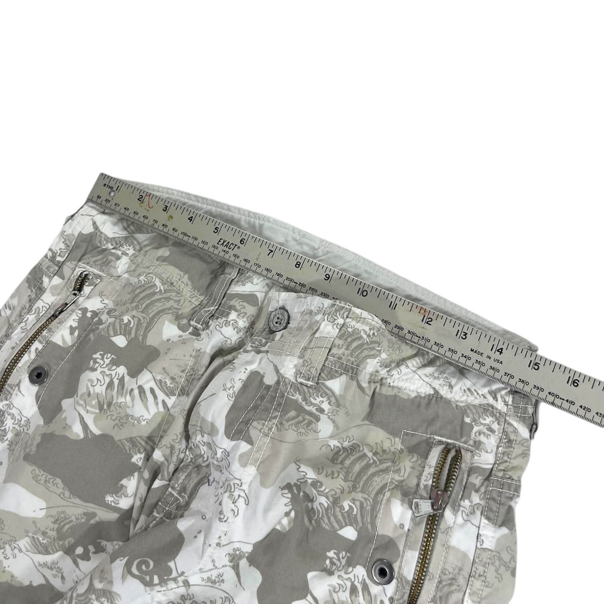 Y2K BAGGY WIDE LEG CAMO PANTS (30)